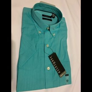 Van Heusen Short Sleeve Button Down Shirt